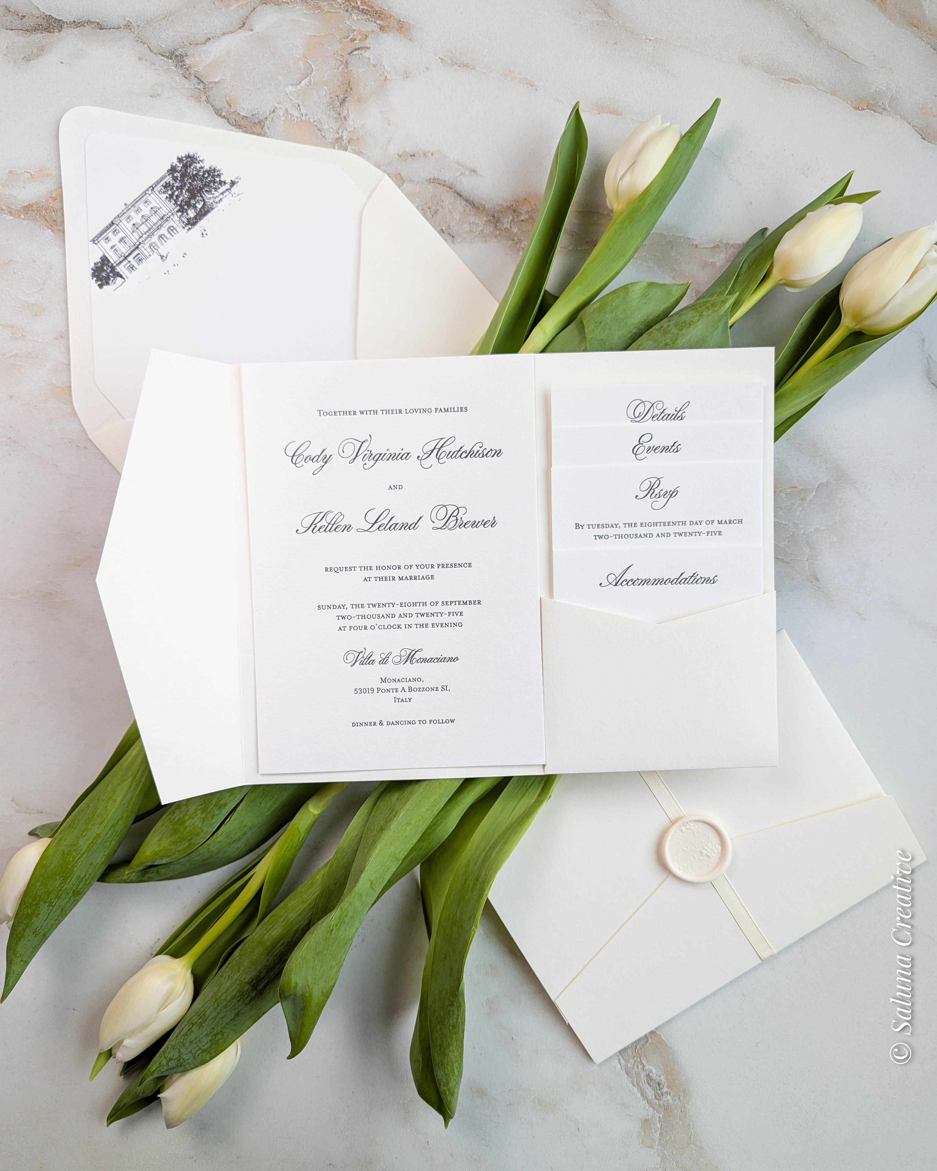 Invitation Suite with Pocket