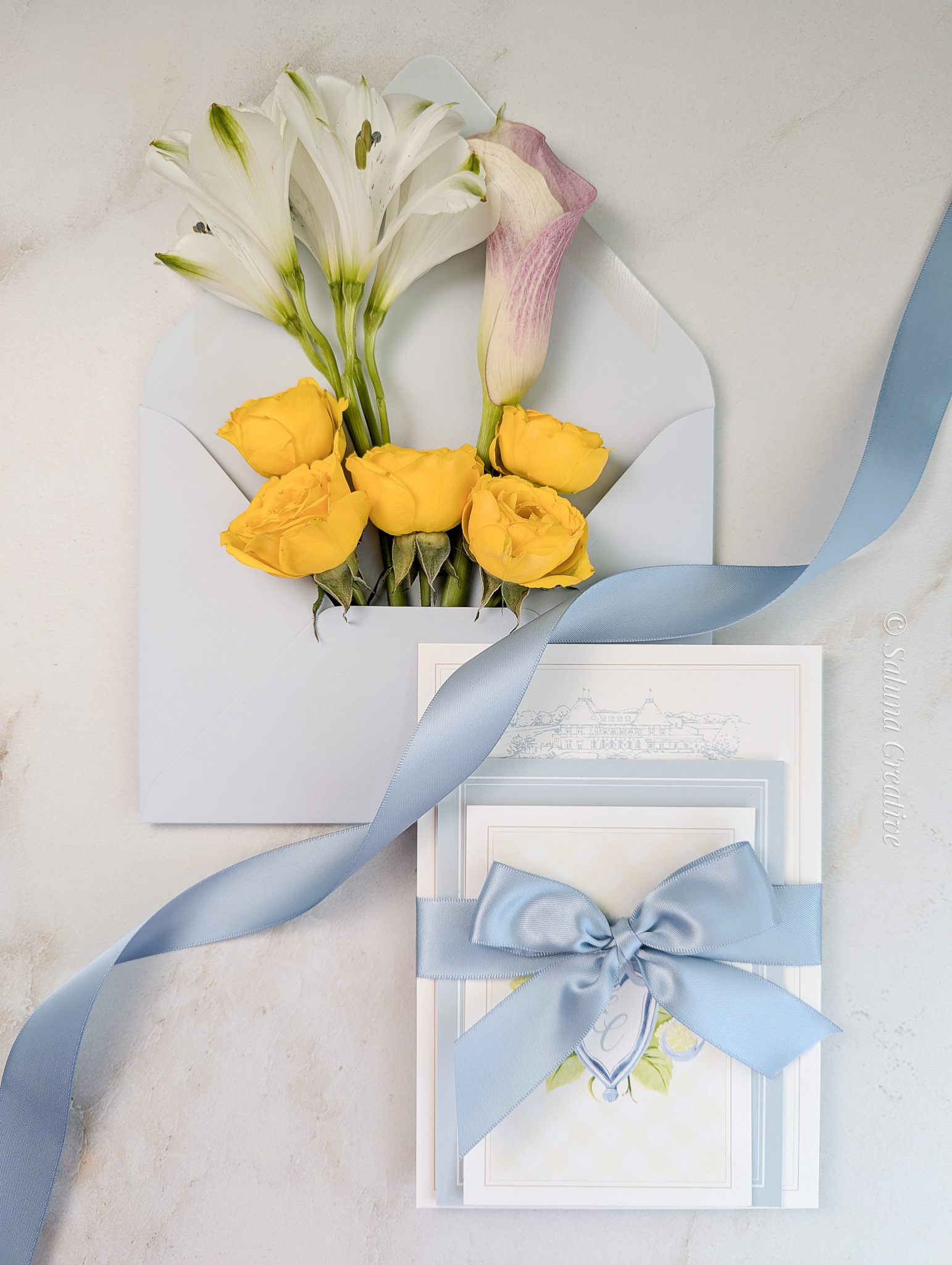 Invitation Suite with Ribbon